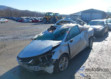 2017 Chevrolet Cruze Lt Auto z USA, uszkodzony, nr VIN 3G1BE5SM8HS560496